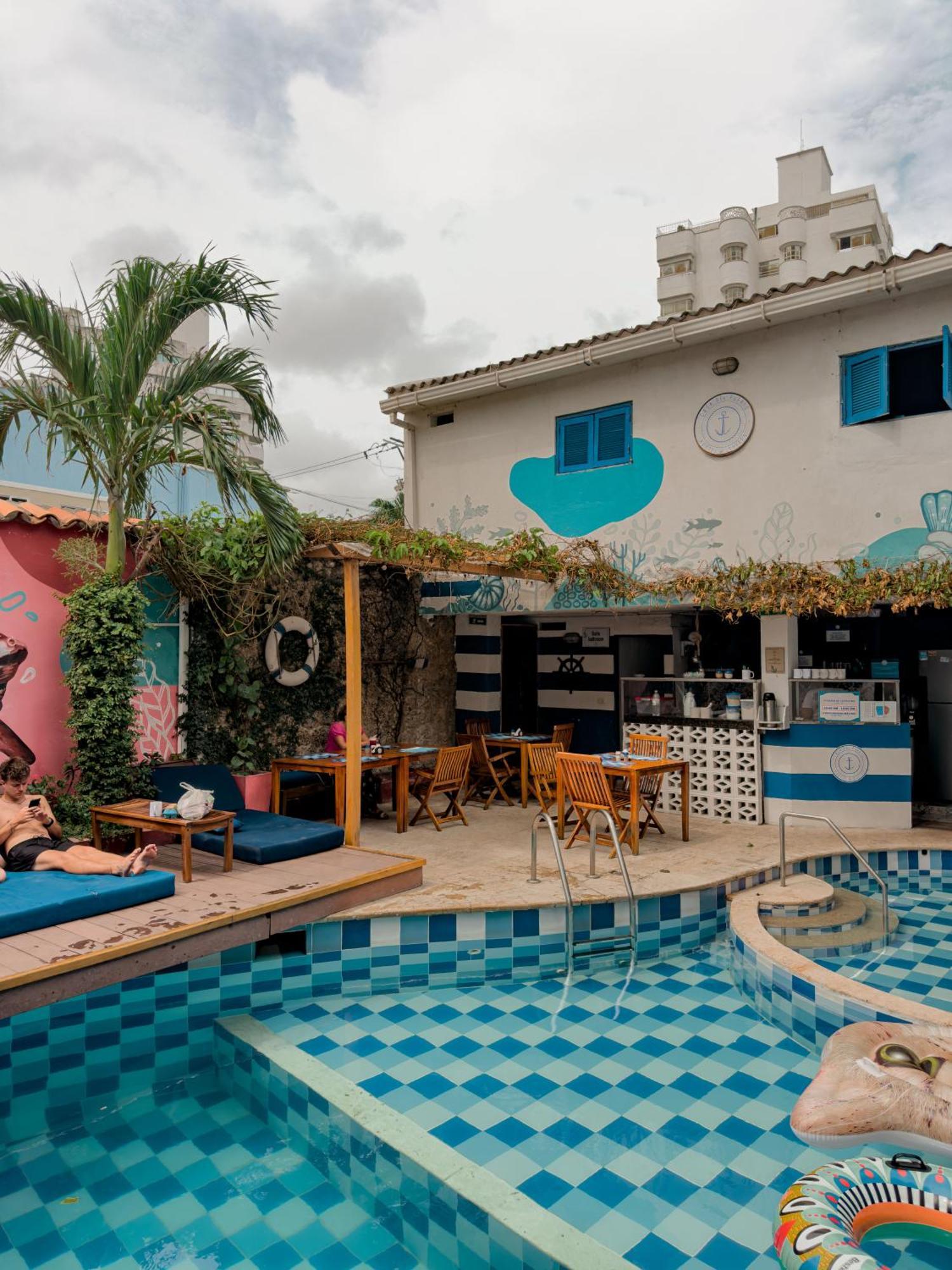 Casa Del Puerto Hostel & Suites Cartagena Buitenkant foto
