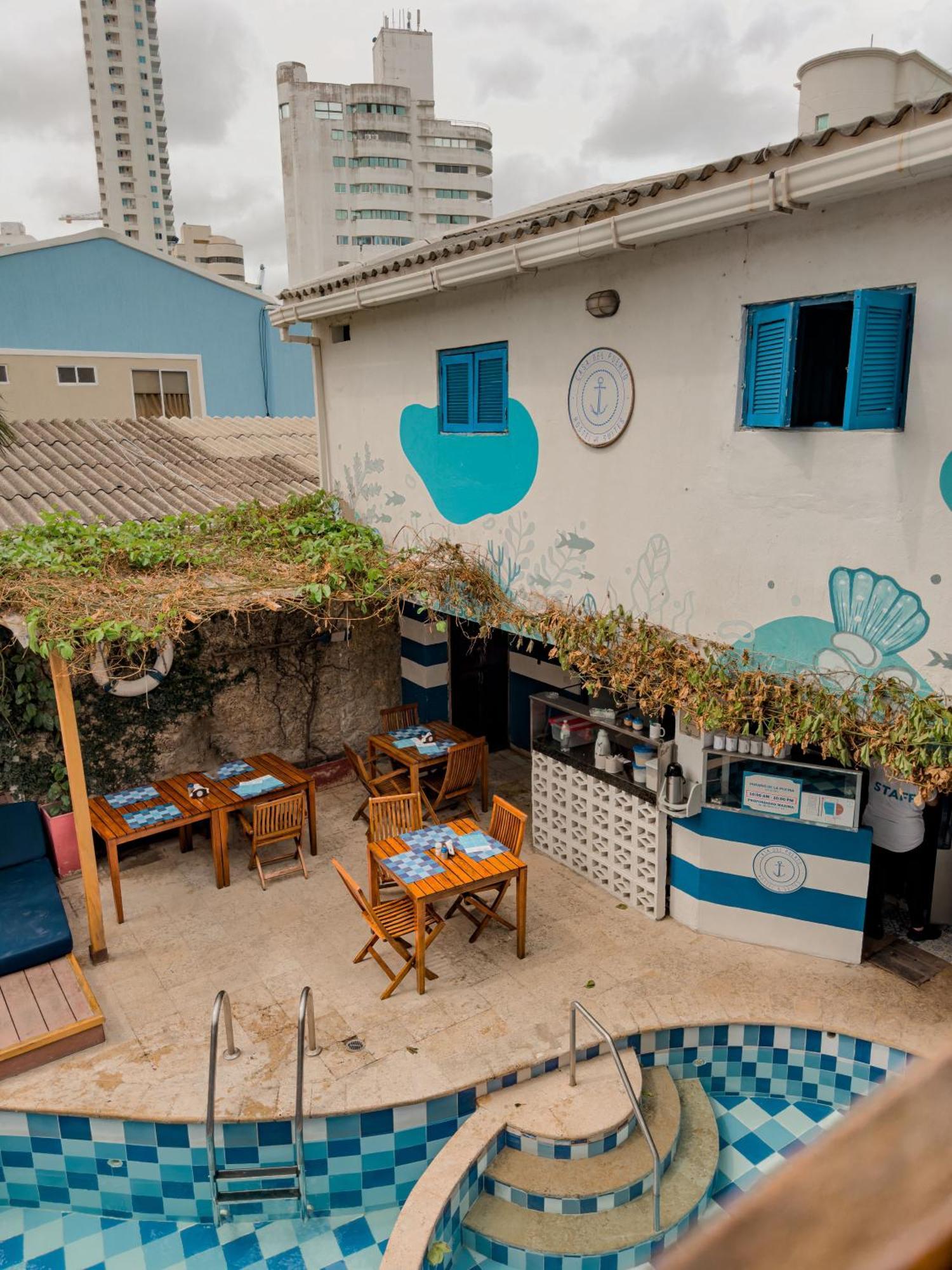 Casa Del Puerto Hostel & Suites Cartagena Buitenkant foto
