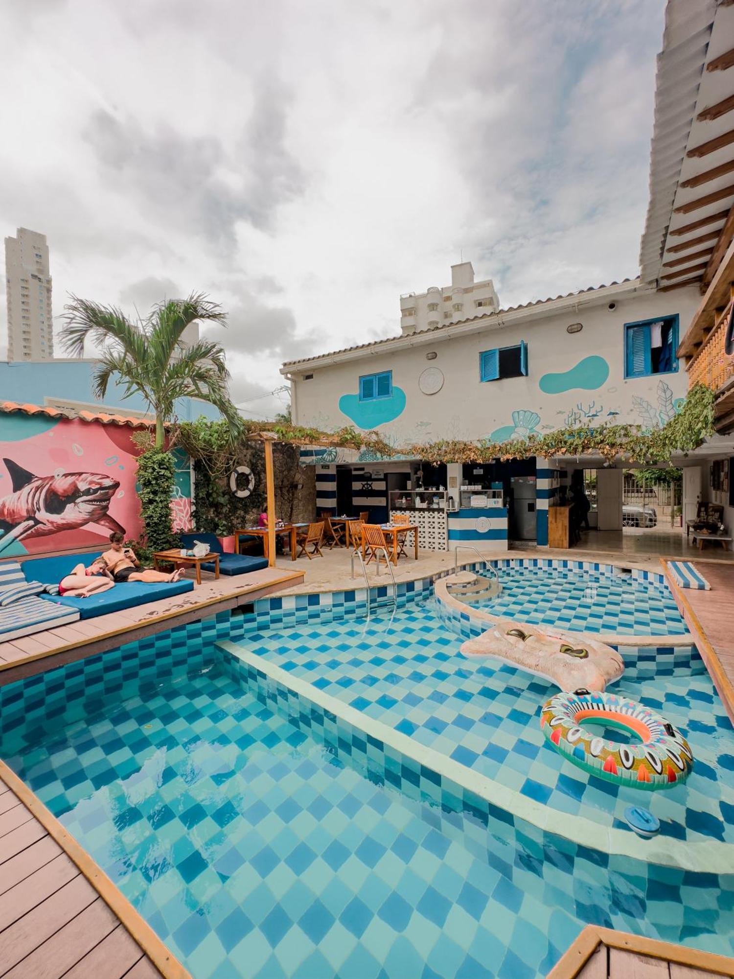 Casa Del Puerto Hostel & Suites Cartagena Buitenkant foto