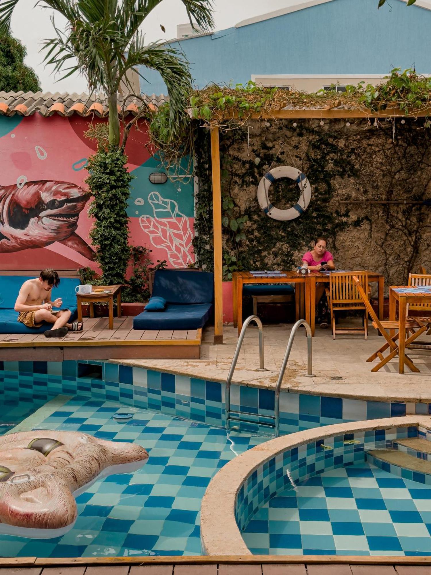 Casa Del Puerto Hostel & Suites Cartagena Buitenkant foto