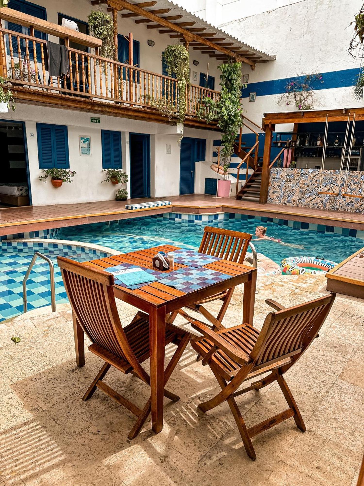 Casa Del Puerto Hostel & Suites Cartagena Buitenkant foto