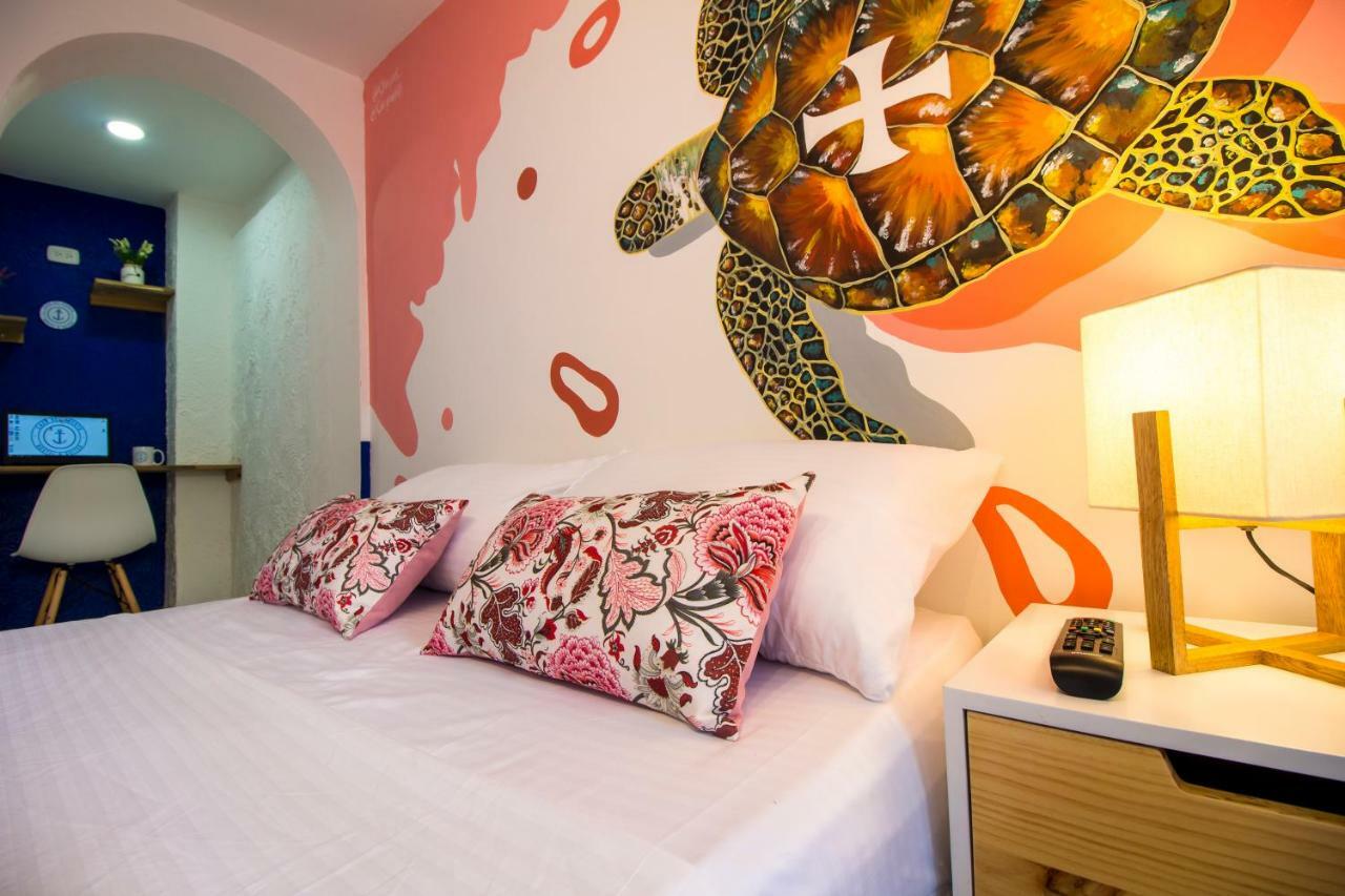Casa Del Puerto Hostel & Suites Cartagena Buitenkant foto
