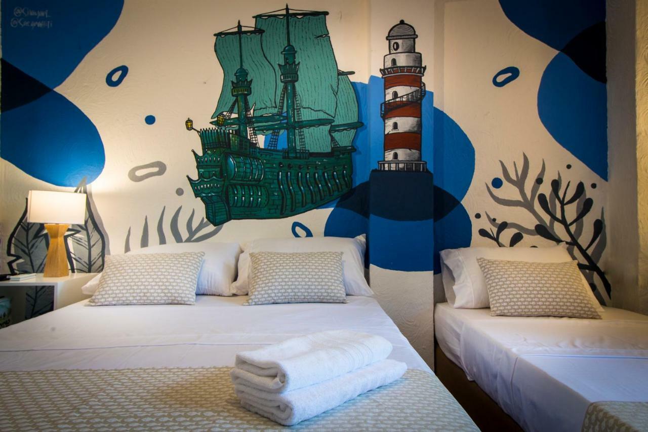 Casa Del Puerto Hostel & Suites Cartagena Buitenkant foto