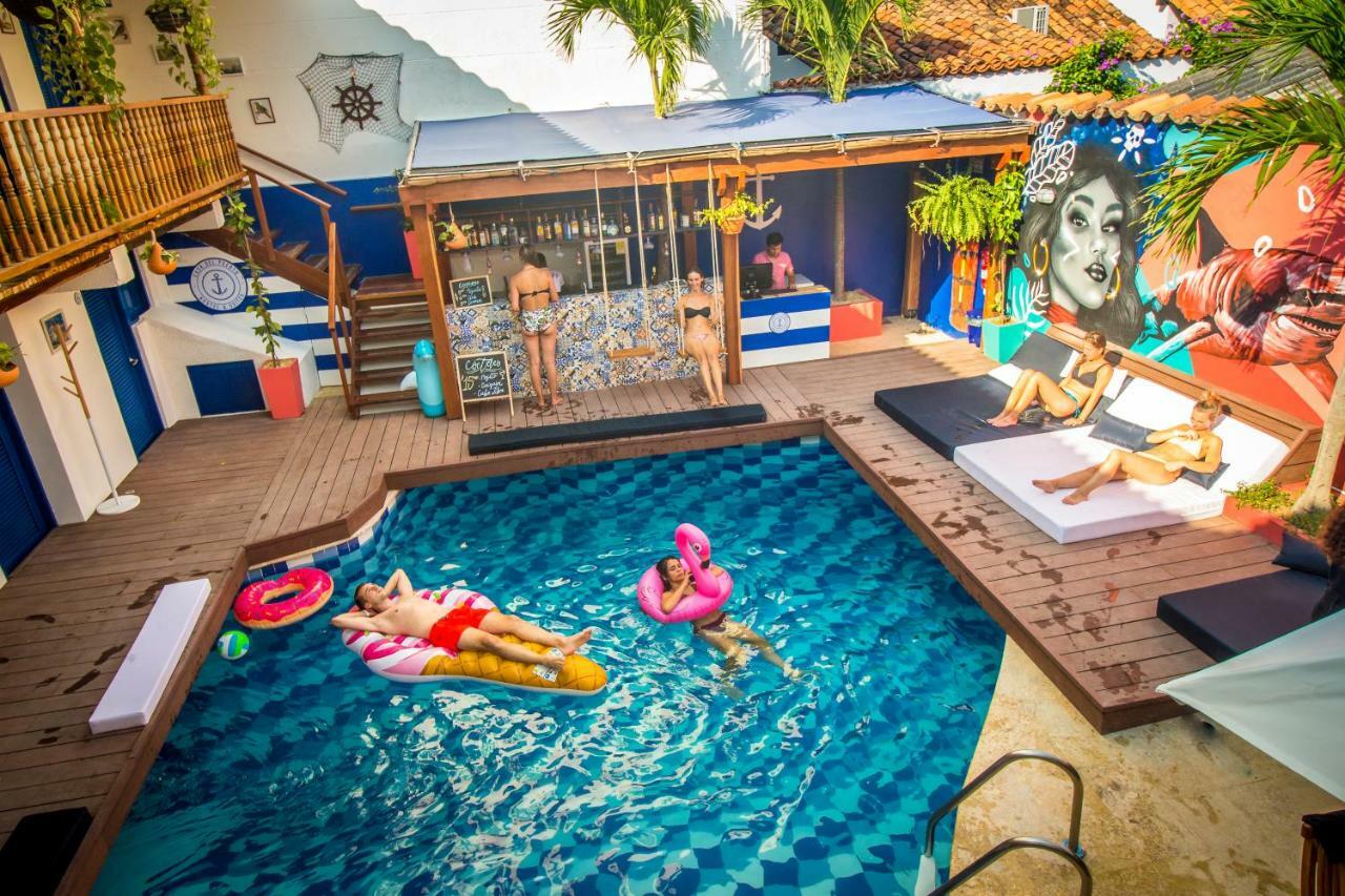 Casa Del Puerto Hostel & Suites Cartagena Buitenkant foto